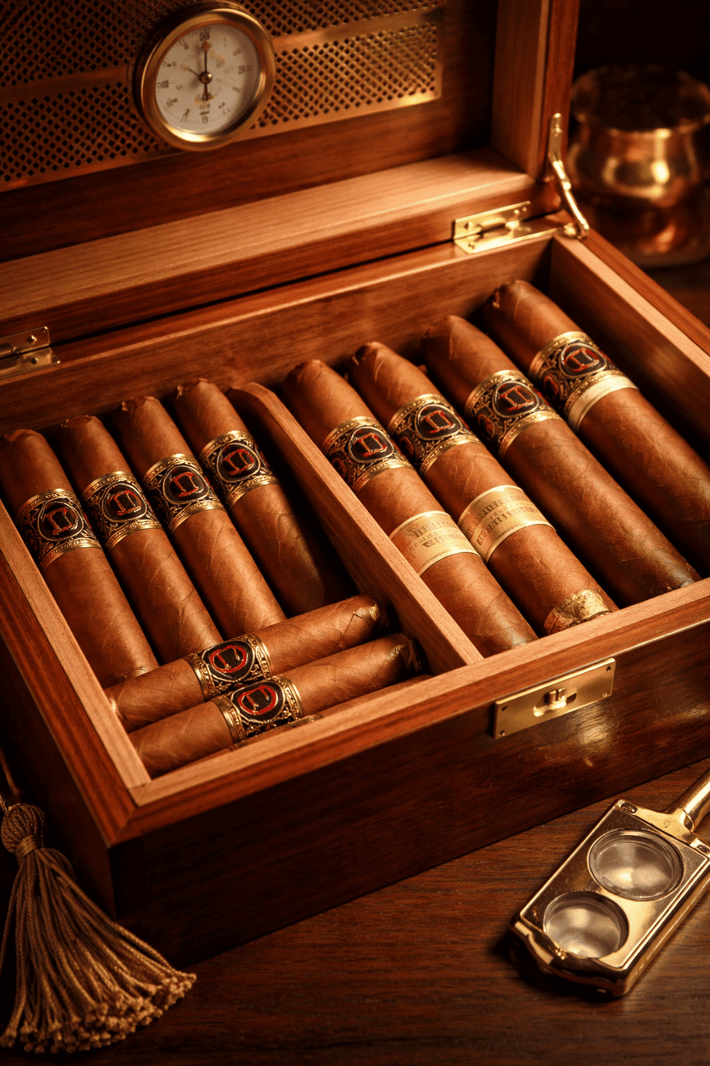 QNTO Premium Zigarren im hochwertigen Humidor